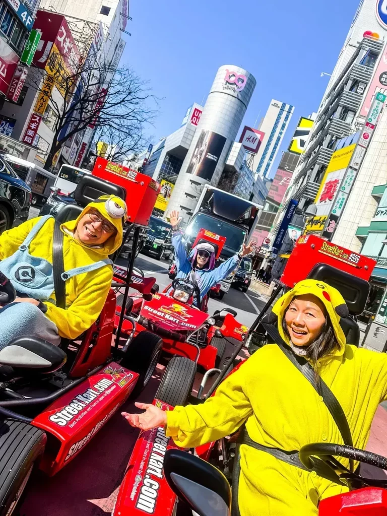 Grip the Wheel and Cruise Through Tokyo! Street Kart Experience